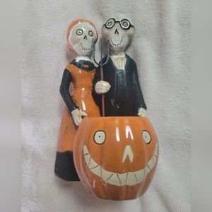 Yankee Candle Co Boney Bunch 2010 Mark Cook Gothic Farmers Votive Candle Holder